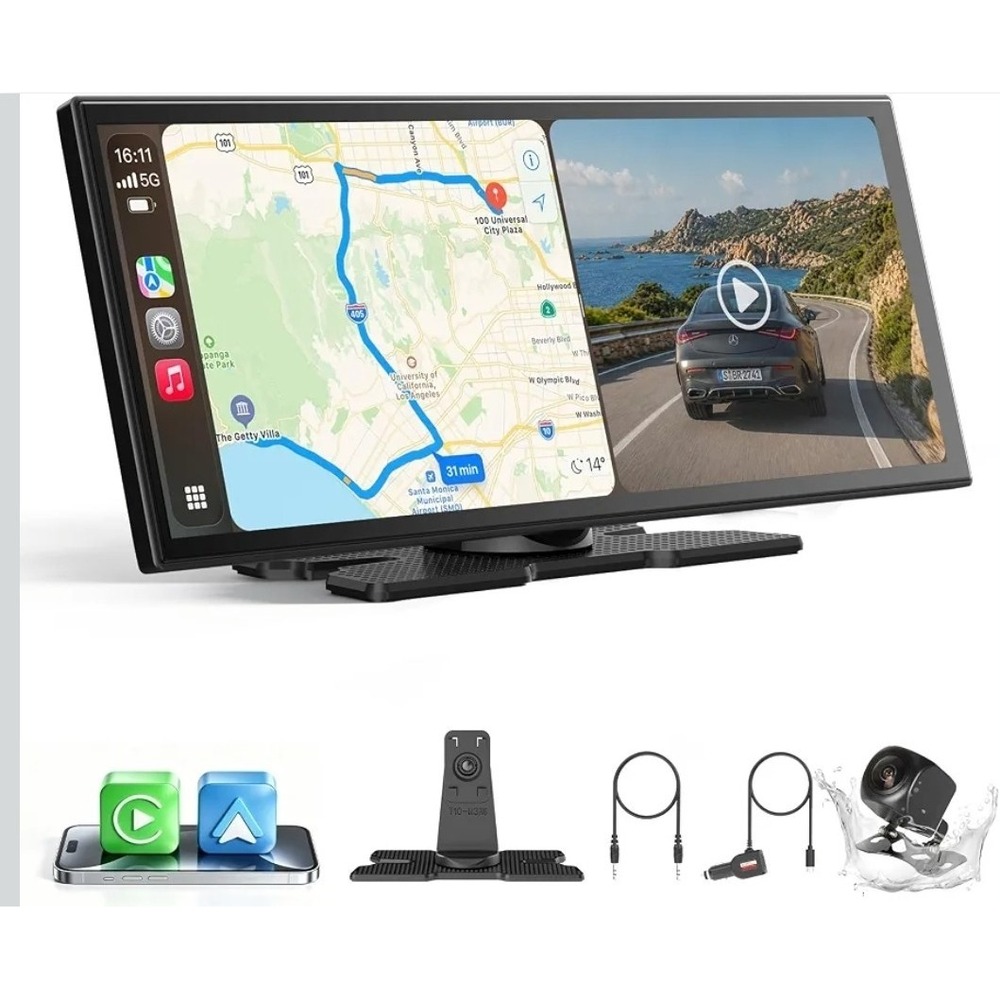 Ottocast 11" Car Stereo Radio Wireless Apple CarPlay Android Auto Touch Screen